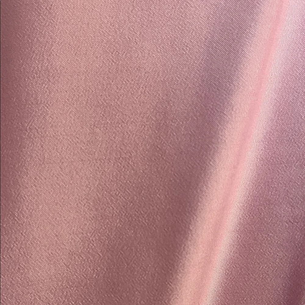 Talbots Pure Silk Light Pink Button-Down Shirt - Picture 3 of 8